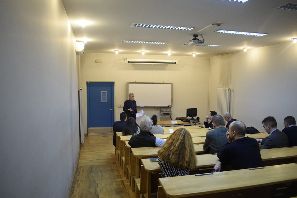 Одржано предавање проф. др Ноела О'Саливена „Место Мајкла Оукшота у савременој западној и незападној мисли“