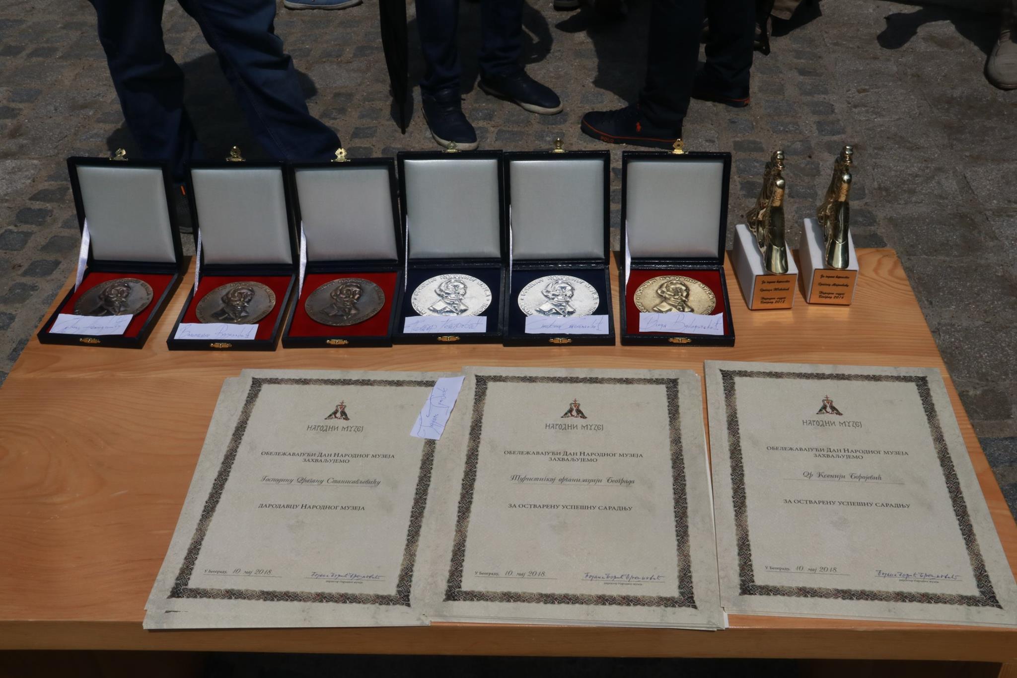 Народни музеј доделио захвалницу асист. Лидији Мирков за часове јавних наступа