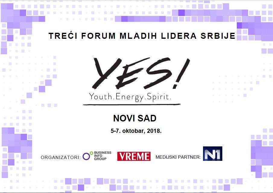 Форум младих лидера Србије 2018 - YES