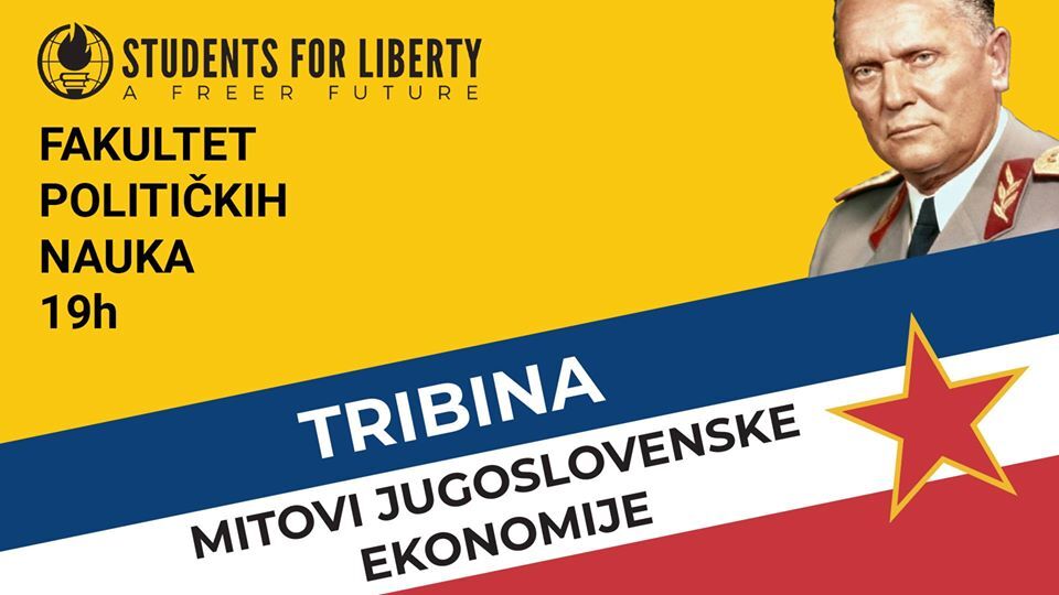 Позив на трибину „Митови југословенске економије"