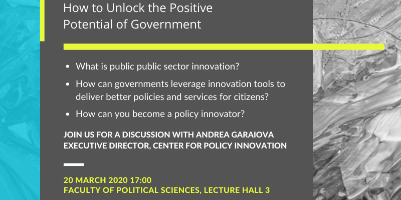 Innovation Starts With You: How to Unlock the Positive Potential of Government