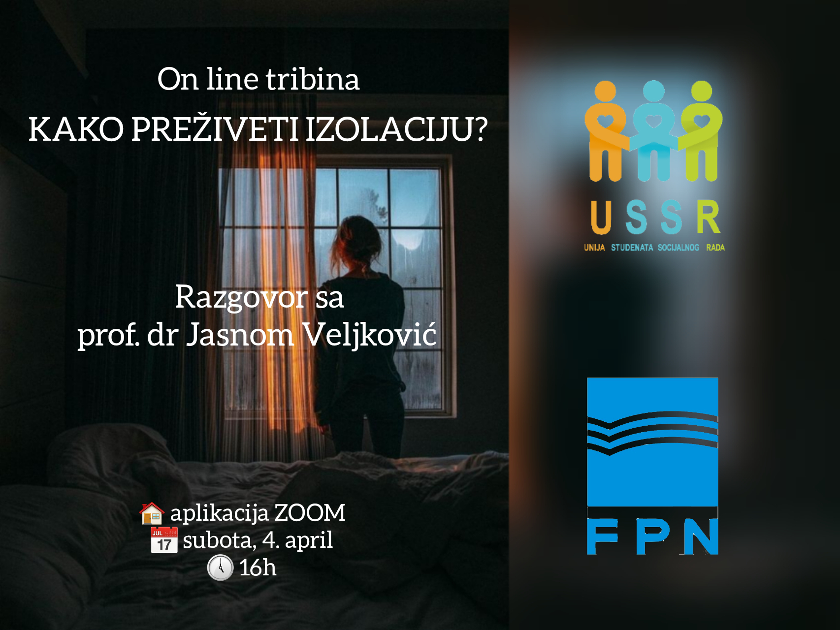 Одржана онлајн трибина на тему „Како преживети изолацију?“