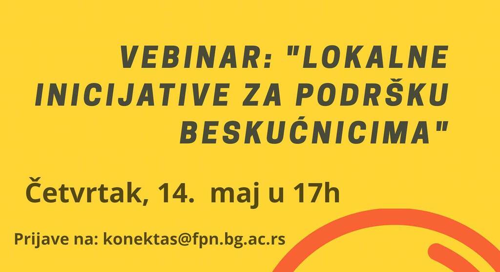 Дискусиона група: Локалне иницијативе за подршку бескућницима током пандемије