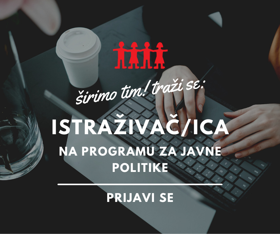 Грађанске иницијативе – Истраживач/ица на програму за јавне политике