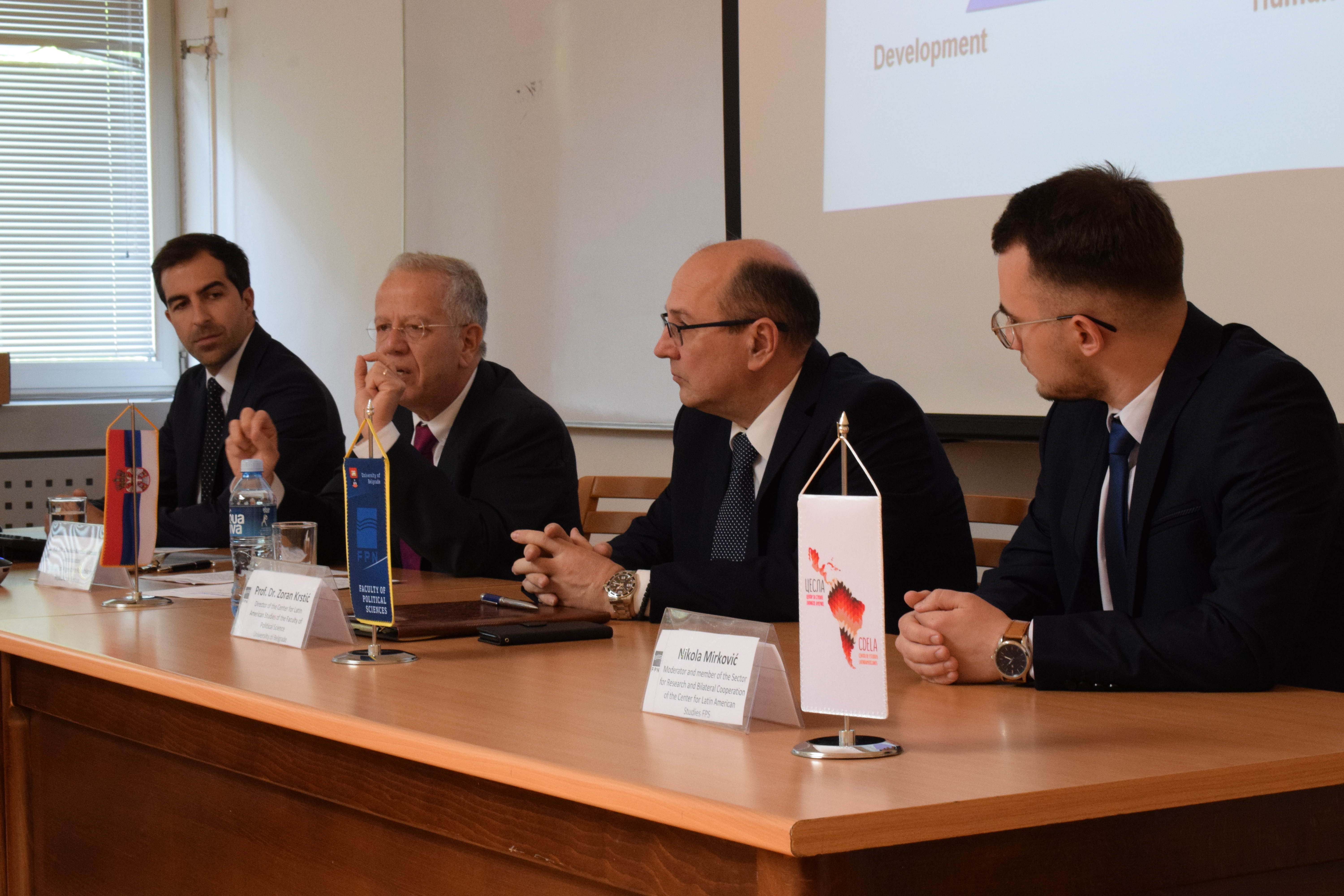Održano predavanje ambasadora Republike Argentine Nj. E. g. Osvalda Narsisa Marsika