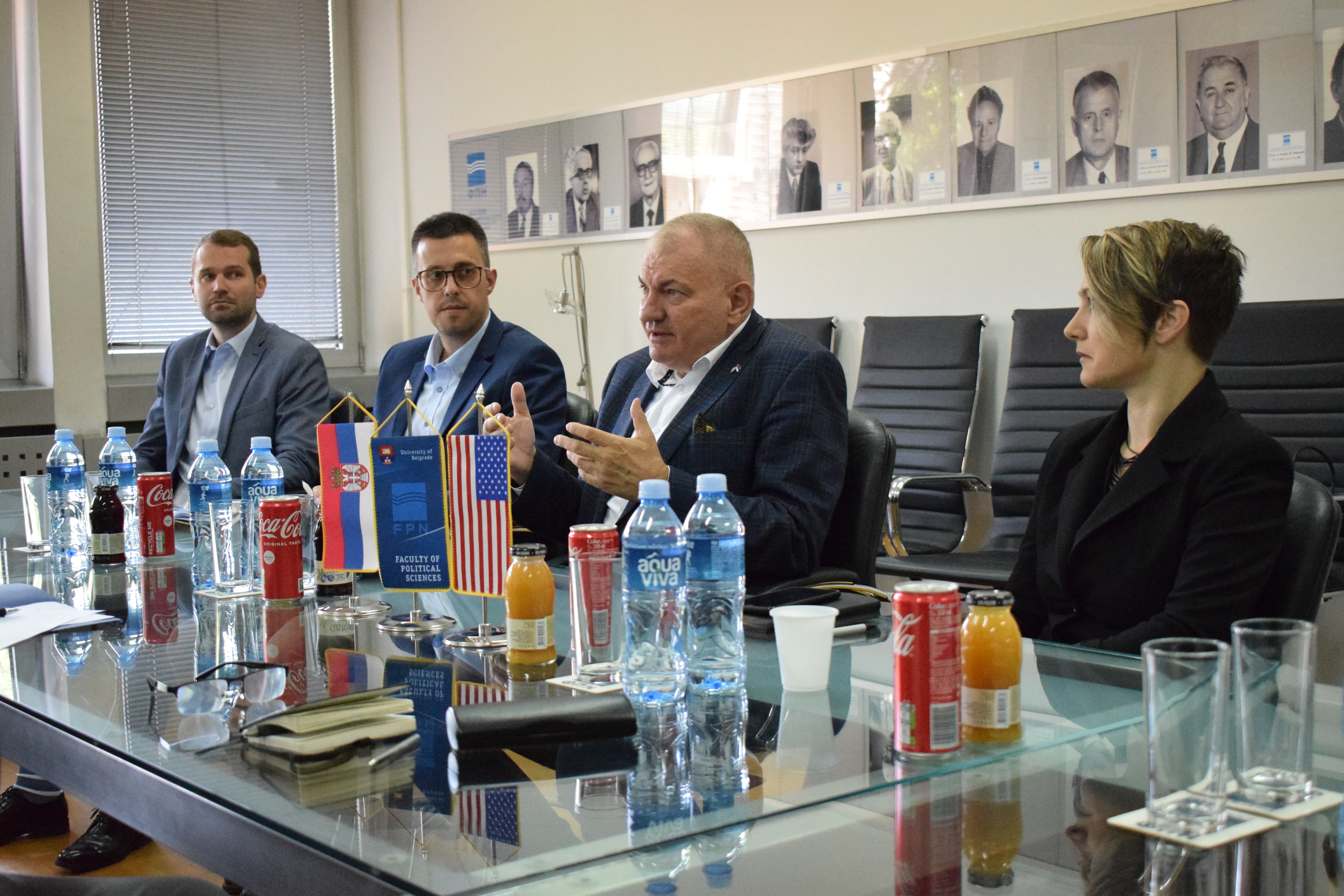 Otvoren multimedijalni TV studio na Fakultetu političkih nauka i donirana konferencijska oprema za Centar za studije SAD