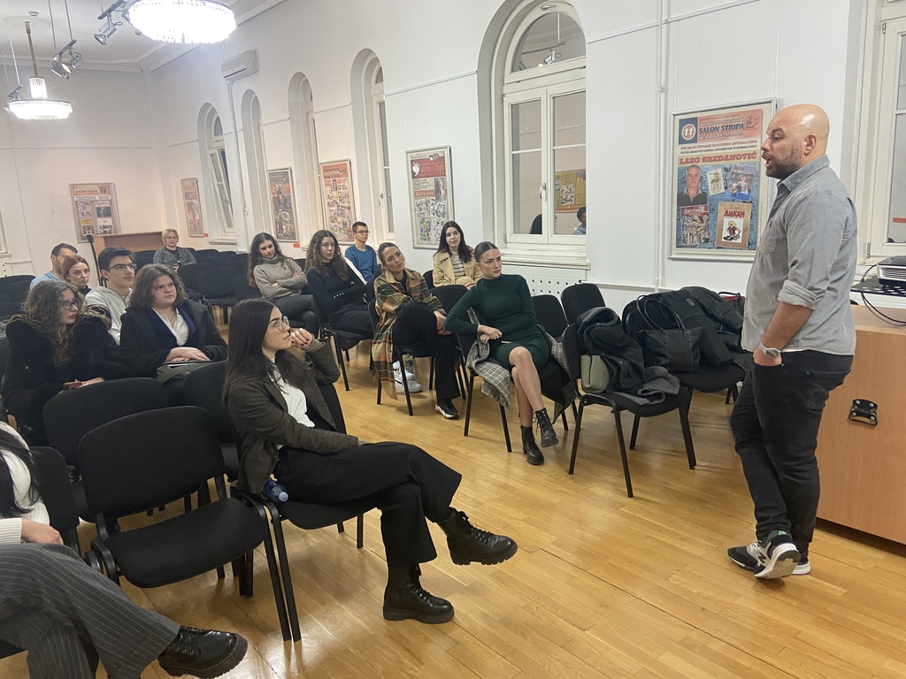 Представљање Факултета политичких наука у Студентском културном центру Београд