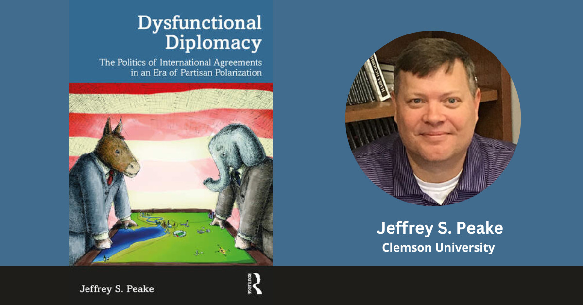 Poziv na predstavljanje knjige "Disfunctional Diplomacy: The Politics of International Agreements in Polarized Era