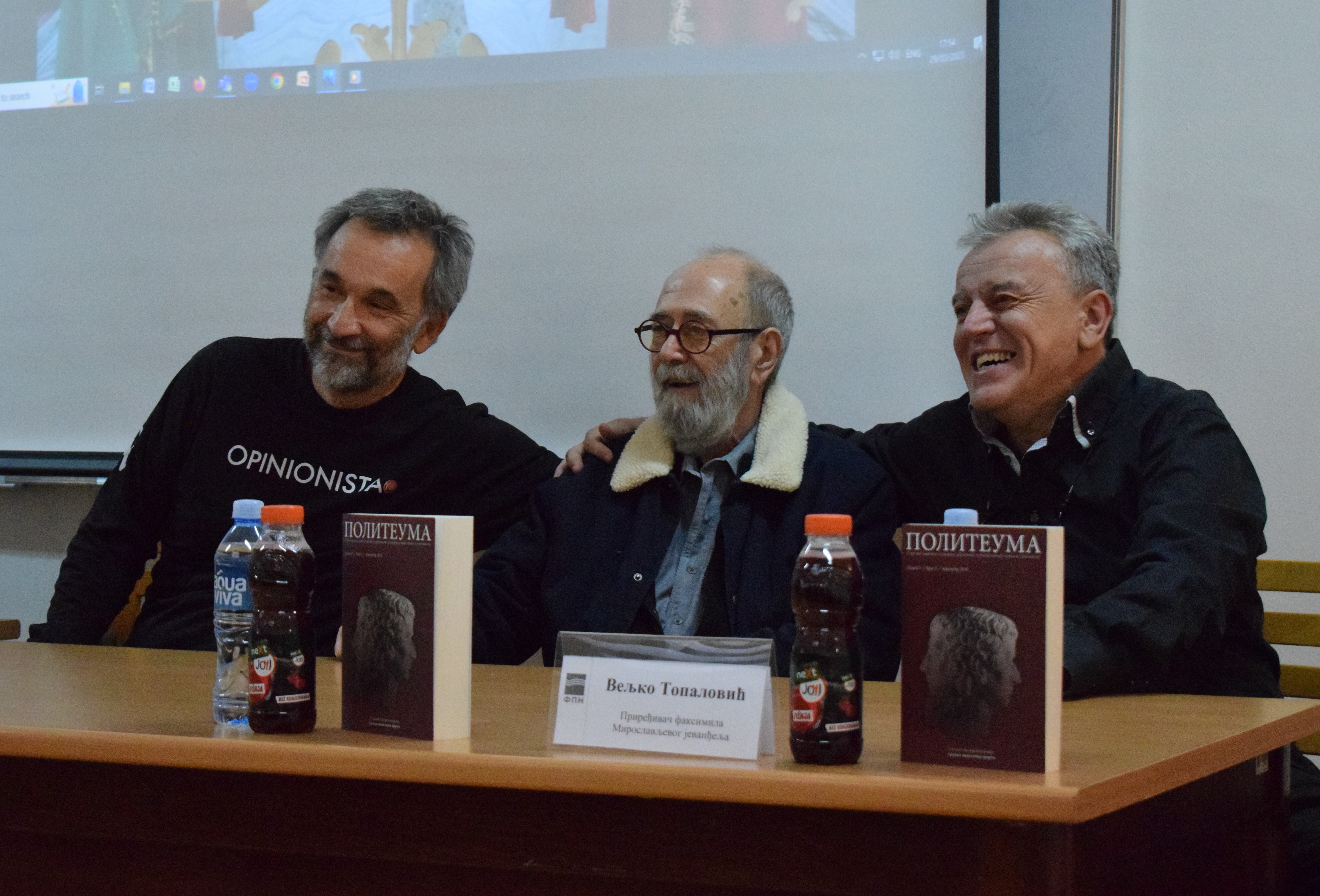 Održano tematsko veče ,,Novinarska sreda”