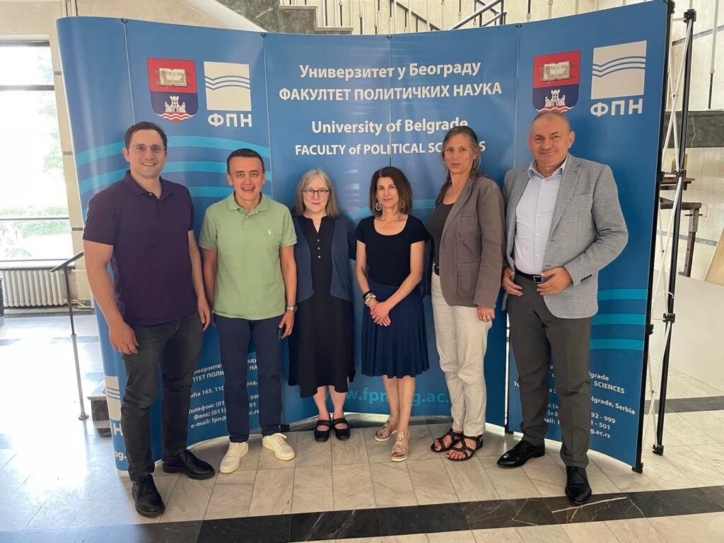 Делегација Универзитета Охајо Стејт у посети Факултету политичких наука Универзитета у Београду