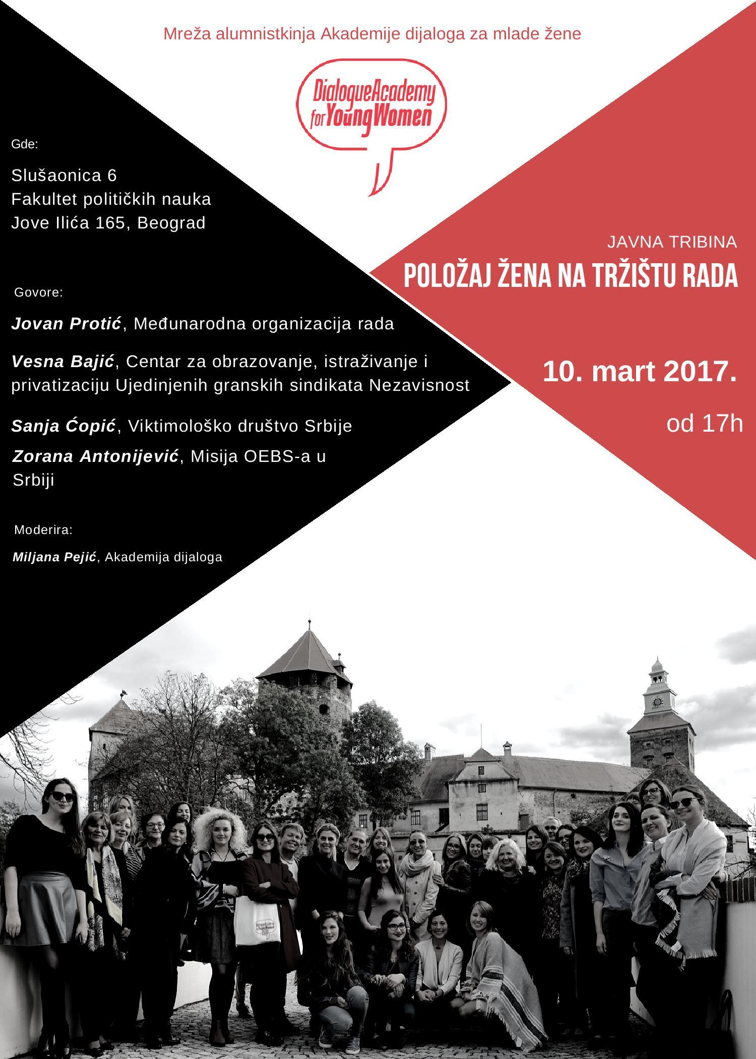 Округли сто „Положај жена на тржишту рада“