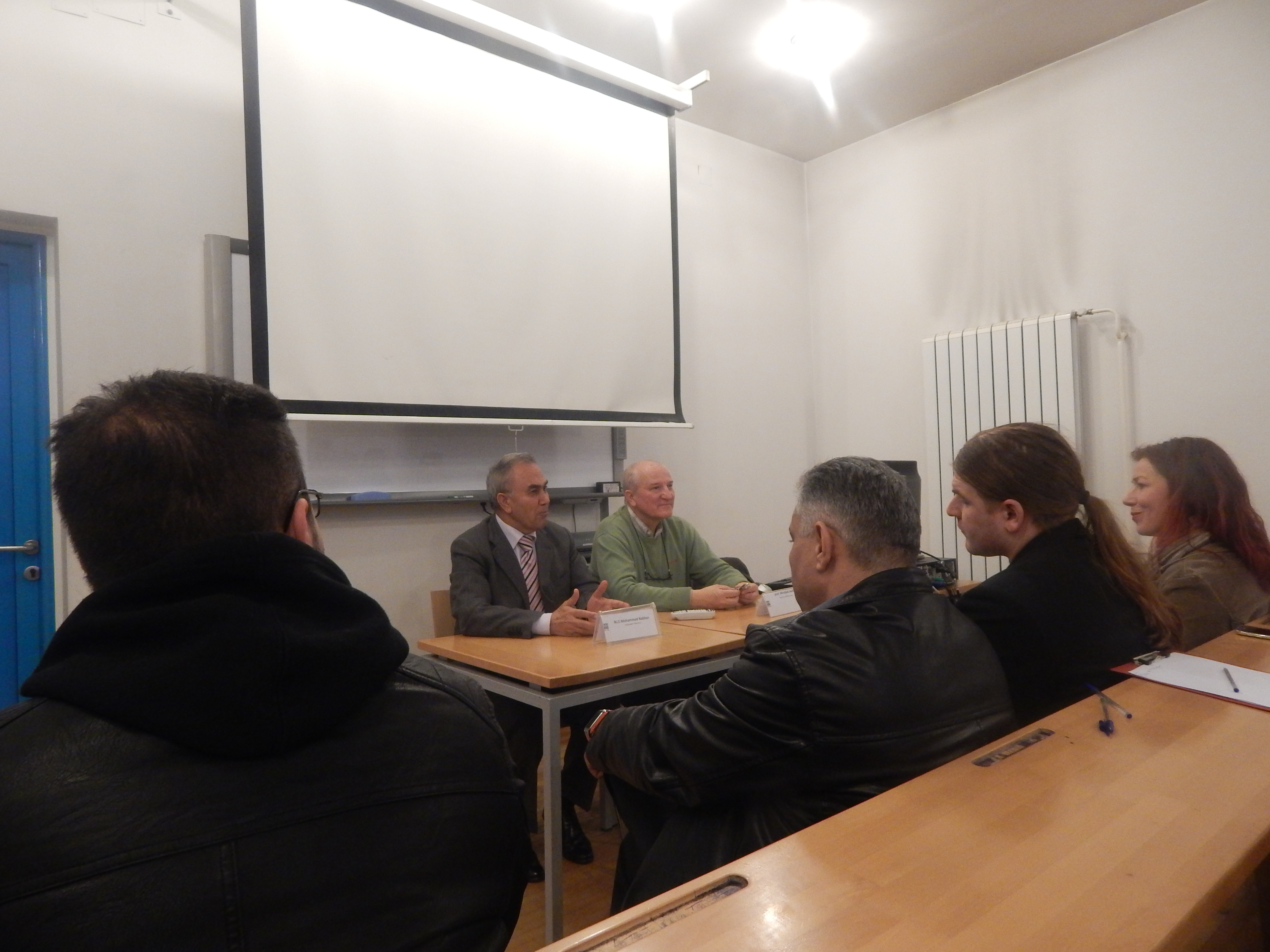 Предавање Њ.Е. Мухамеда Набхана на Факултету политичких наука