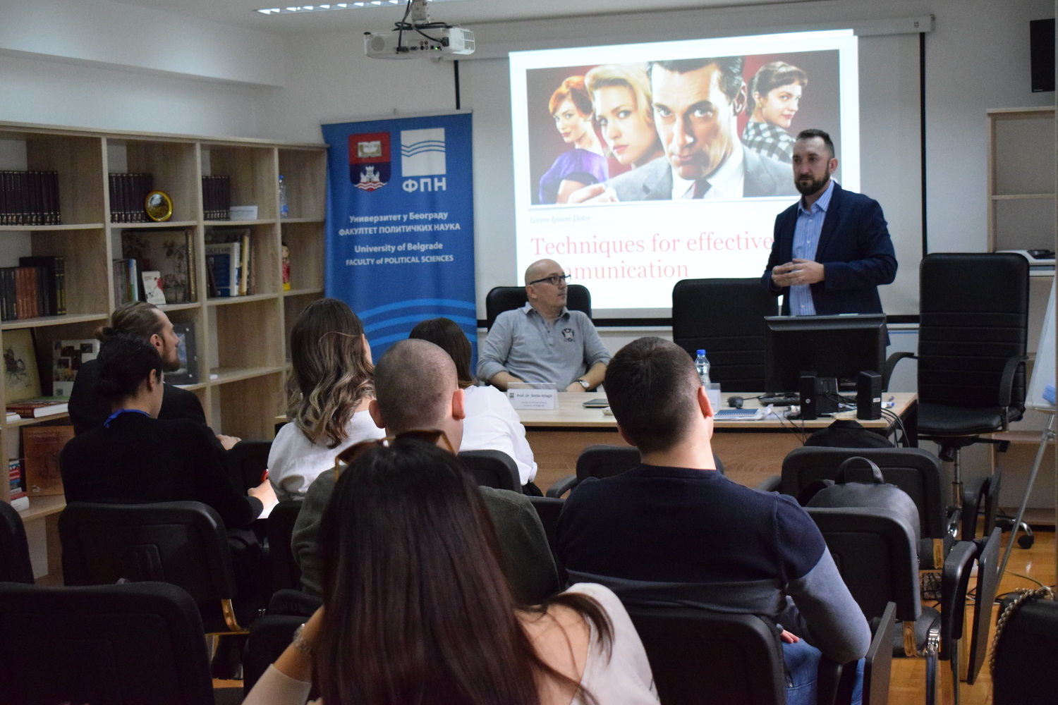 Одржано предавање „Развој оглашавања: како направити ефикасан спот за политичко оглашавање“