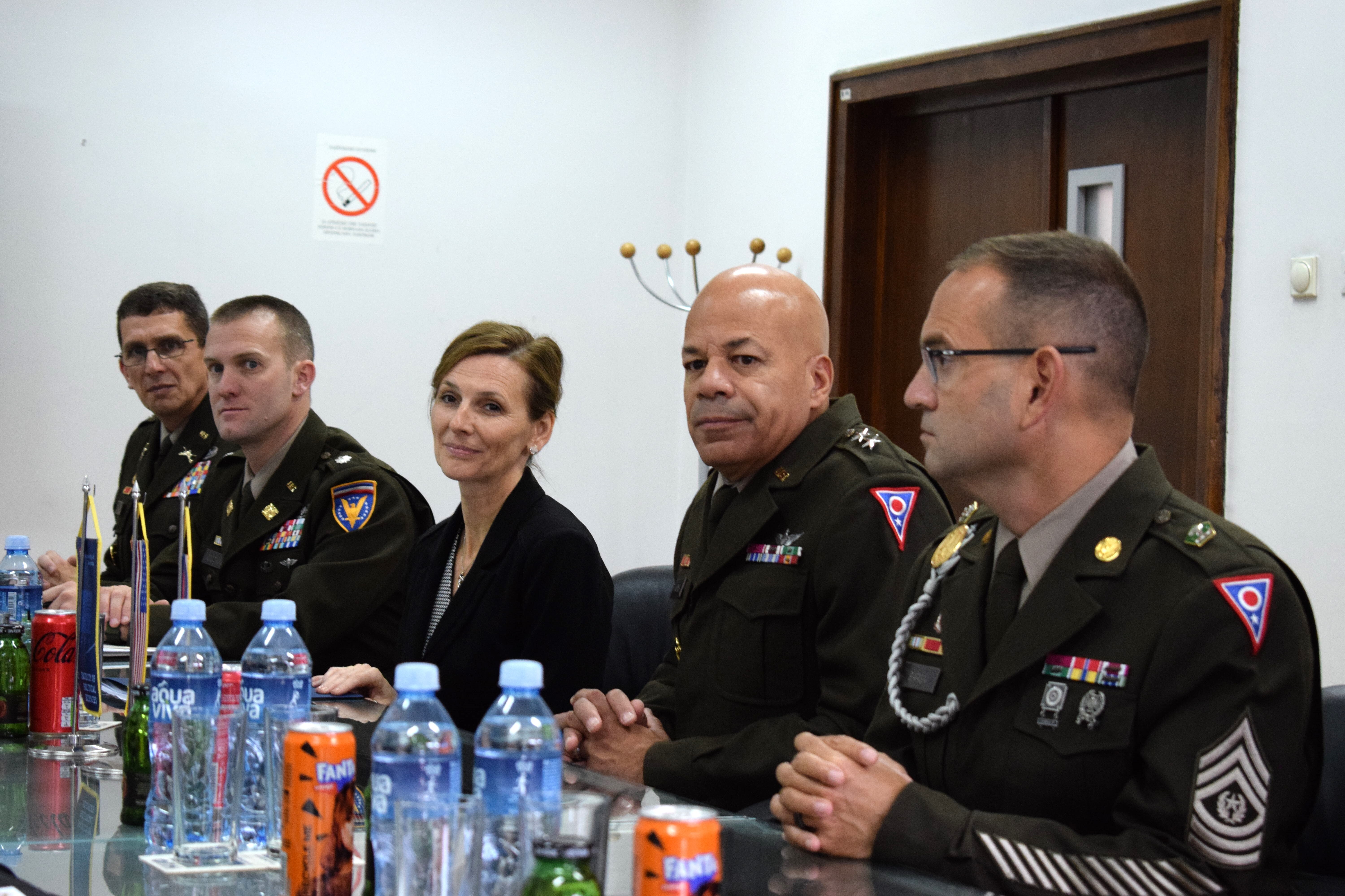 Висока делегација Националне гарде Охаја посетила Факултет политичких наука