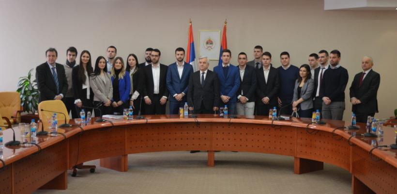 Студенти Факултета политичких наука Универзитета у Београду у посети колегама из Бањалуке