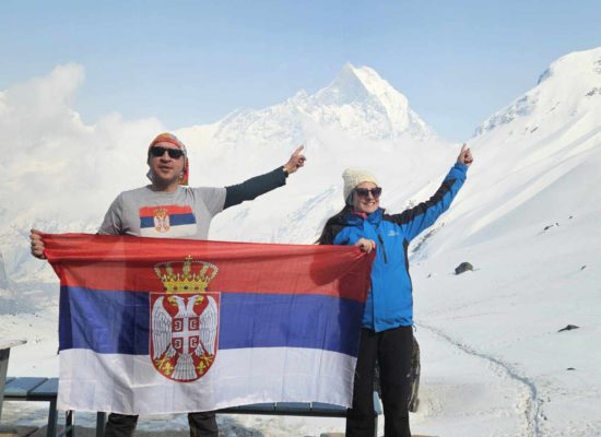 Алумнисти Факултета политичких наука освојили Хималајe (Annapurna Base Camp)