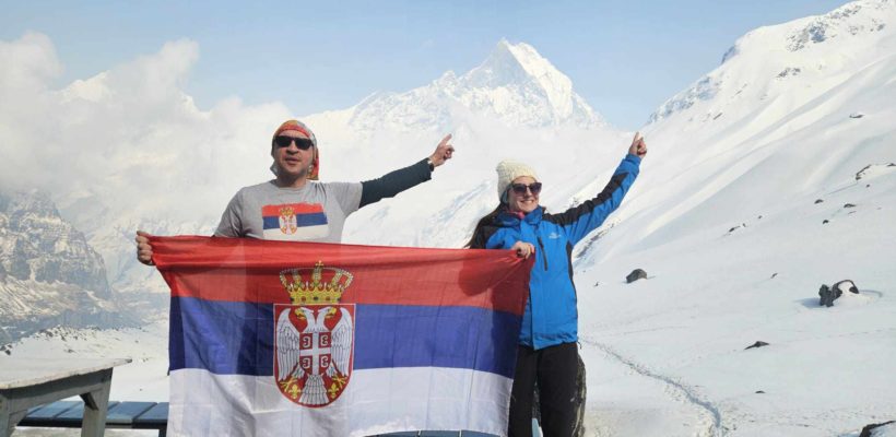 Алумнисти Факултета политичких наука освојили Хималајe (Annapurna Base Camp)