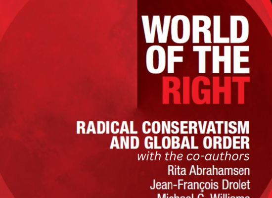 Book Talk Invitation – World of the Right: Radical Conservatism and Global Order