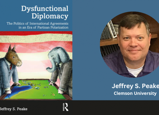 Позив на представљање књиге “Disfunctional Diplomacy: The Politics of International Agreements in Polarized Era