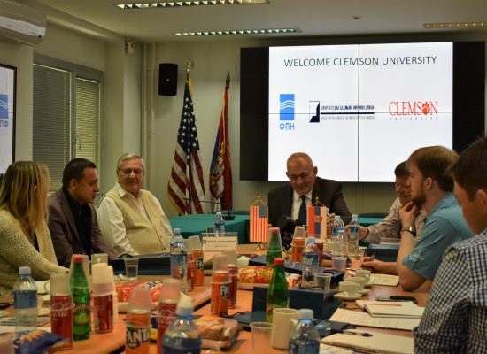Студенти са Универзитета Клемсон у посети Факултету политичких наука Универзитета у Београду