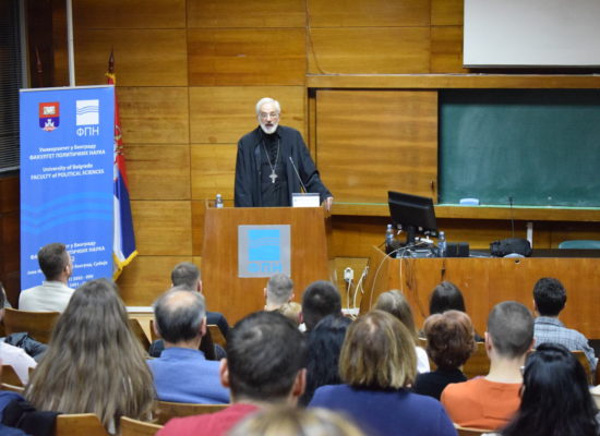 Протојереј-ставрофор проф. др Милош Весин одржао предавање ,,Изазови пред савременим хришћанином”