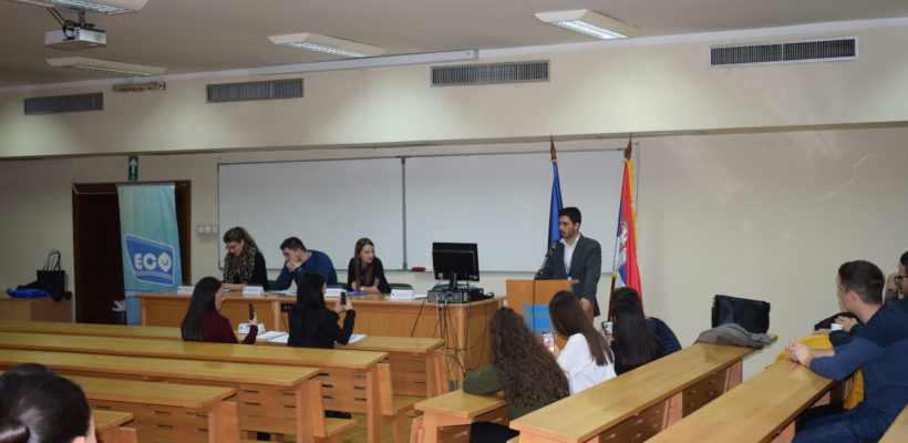 Одржана студентска симулација Народне скупштине Републике Србије