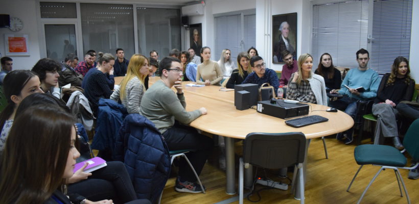 Одржано предавање „Хрватско-српски односи у контексту српског преговарачког процеса са ЕУ“