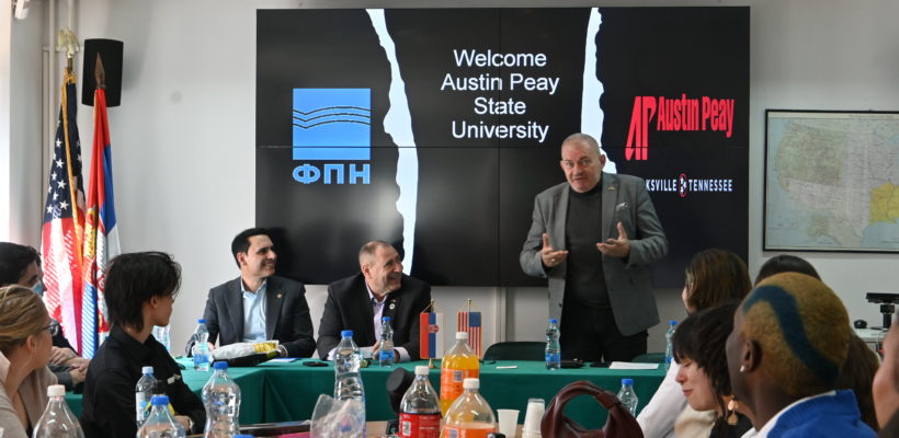 Професори и студенти Универзитета Остин Пи из САД посетили Факултет политичких наука