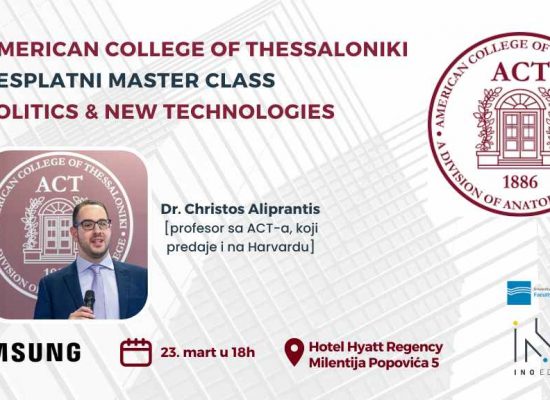 ACT MASTER CLASS: Politics and New Technologies