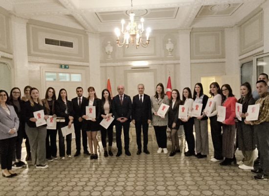 Додељени сертификати за ученике турског језика у Београду