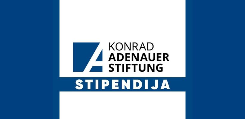 Фондација Конрад Аденауер: Конкурс за доделу стипендије 2025/2026.