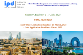 International Summer Academy in Baku, Azerbaijan