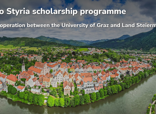 GO STYRIA RESEARCH GRANT for summer semester 2026 – call open now!