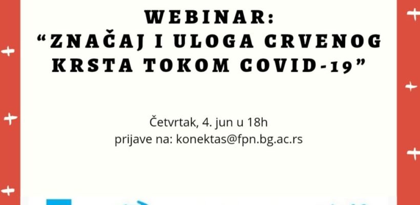 Вебинар: “Улога и значај Црвеног крста током Covid-19″